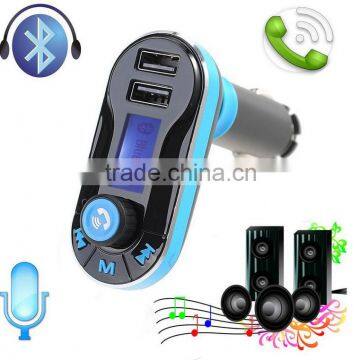 Wholesale high quality car fm transmitter bluetooth wireless fm transmitter