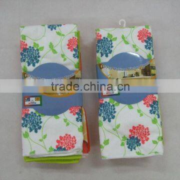 water absorbed plain solid colour transfer printing polyester /polyamide microfiber towel set