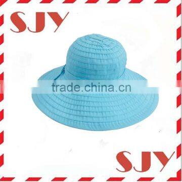 Custom foldable mexican sombrero wide brim straw hat