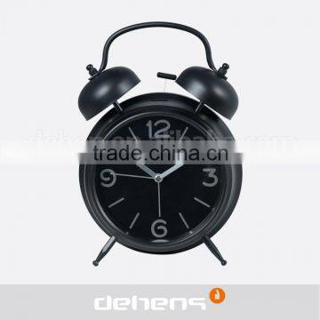 Deheng 4 inch classic twins bell alarm clock