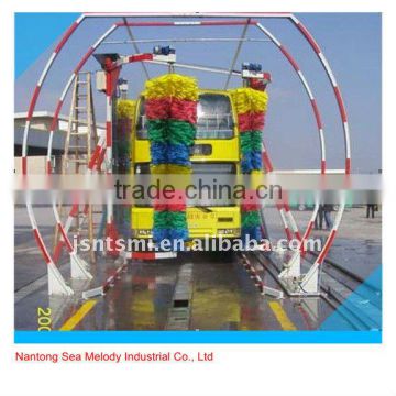 high quality material rollover type truck washing machine