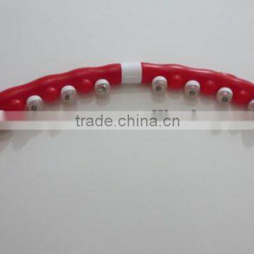 LED Magnetic Fitness Exercise Massager Hula Hoola Hoop photo-4
