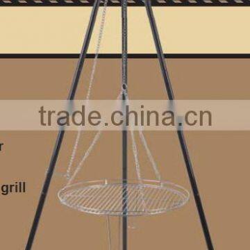 Tripod BBQ Grill, 21" Tripod Grill for Camping