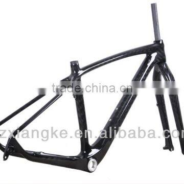 2014 NEW MTB 29ER HARDWARE CARBON MTB FRAME FM056A WITH AXLE 142*12