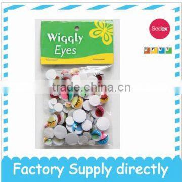 Colorful Eyebrow Wiggly Eyes - crafts accessory for Kids, Craft Moving Eyes