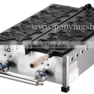 (3 in 1) 6pcs Fish Waffle Commercial Use Non-stick LPG Gas 24.5cm Taiyaki Baker + Batter Dispenser + Stuffing Scoop photo-2