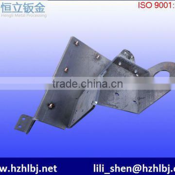 OEM and ISO 9001 flame cutting /steel metal case fabrication