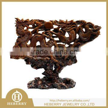 Excellent Quartz Rock Crystal Carved Dragon for home decoration or collection