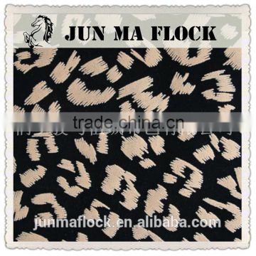 Manufacturer Chna Junma design Flock on Fock Sofa Upholstery Fabric