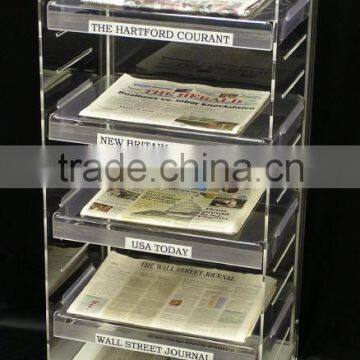 Acrylic Newspaper Stand(OF-G013)