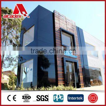 Mirror aluminum composite plate wall claddings