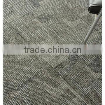 100% Olefin solution dyed carpet Tiles ,PU backing