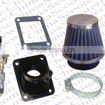 Performance 19MM Dellorto style Carb Intake Air filter Jets Kit 47CC 49CCMini Moto ATV Quad Dirt Pit Pocket Bike Carburetor Part