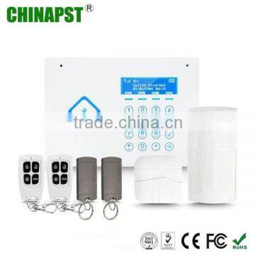 iOS /Android APP operated Multi-language GSM Home Security Alarm System with LCD dislay Touch Keypad PST-GA66A