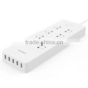 US ETL 5V8A 40W Smart USB Surge Protector