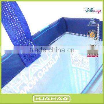 Cheap Laminated Non Woven Heat Pressed Grocery Shopping Bags photo-4