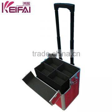 Keifai Customizable Multi-Functional Jewelry Trolley Case With Wheel photo-4