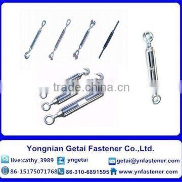 eye hook forging galvanized commercial wire rope turnbuckle m16