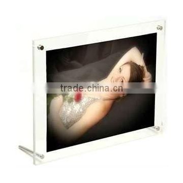 Wall-mounted acrylic graphic panels