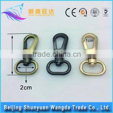 Beijing hot selling brass metal swivel snap hook big snap hook