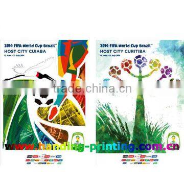 2013 cheap promotion color poster