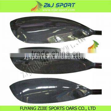 High performance carbon racing Kayak paddle with oval shaft