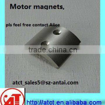 Arc Magnet With Hole for motor magnet