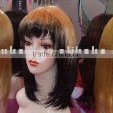 Synthetic Straight Silky Hair Wigs -120g Around For Silky Wigs