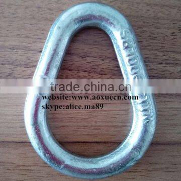 alloy steel forged Pear type split link rigging hardware