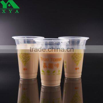 logo printed beverage cold plastic cups