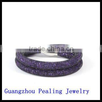 china supplier fashion jewelry 2 wrap Rhinestone Star Bracelet,magnetic clasp