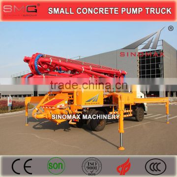 HOT SALE - 21m, 22m, 24m, 25m, 28m, 29m, 33m Small Concrete Pump Truck, Truck Concrete Pump for sale in Algeria