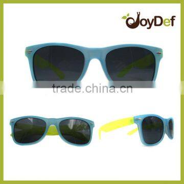 Neon Logo Branded Promotional Sunglasses /colored neon promotional plastic sunglasses