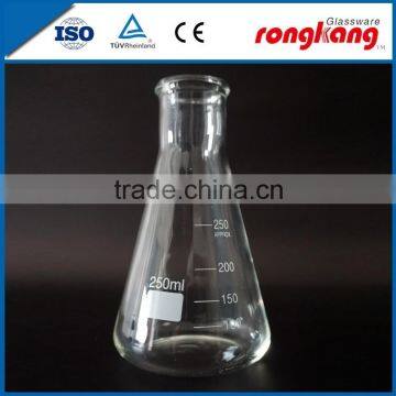Professional supply conical flask,glass erlenmeyer flask
