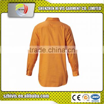 High quality safety work custom wear shirts