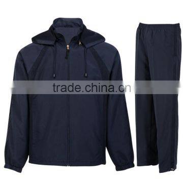 Good Quality Custom Men's Winter Micro Fabric Track Suit,OEM Warm-up sports track suits