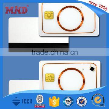 MDD21 contactless 13.56MHZ FM1208 CPU smart card