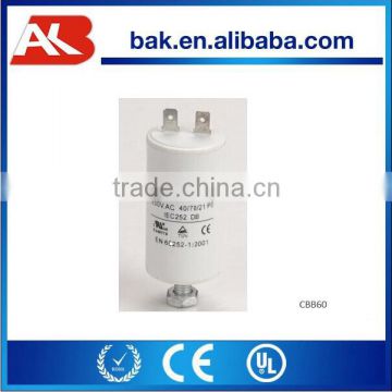 Motor running CBB60 SH capacitor 250vac 50/60hz