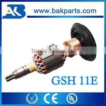 Power Tool Parts GSH 11E Spare Parts Armature Rotor Original Quality 220V