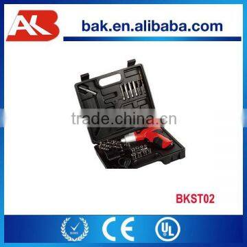 Portable mini Cordless screwdriver 3.6V cordless drill set