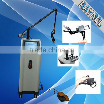 Beauty machine promotion skin resurfacing/ scar removal RF tube Co2 laser machine co2 laser resurfacing machine