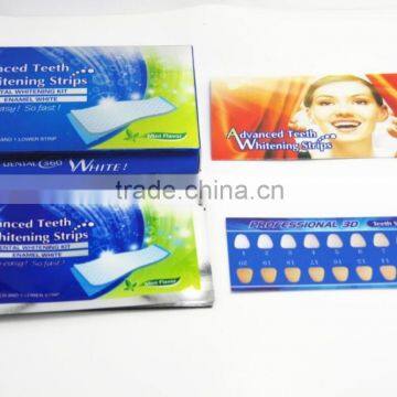 14 poouches 28 pieces whitestrips with mint strips