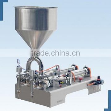 Two head semi-auto peanut butter paste filling machine(website:shuliy218)