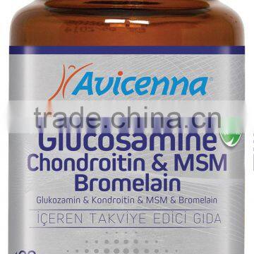 Glucosamine Chondroitin MSM Tablets Health Food Supplements ...