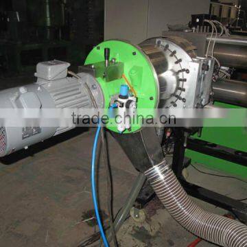 plastic cut compactor pelletizing machine with single-screw