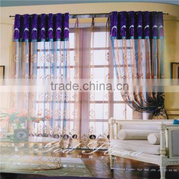 high quality fresh pattern window curtains peruvian fabric