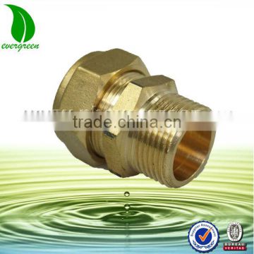 Brass half union fitting