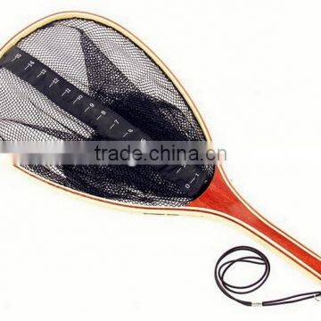 Wooden Fly Fishing Tackle, Fishing Landing Net