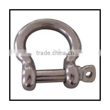 stainless steel Screw Pin European Type Bow Shackle