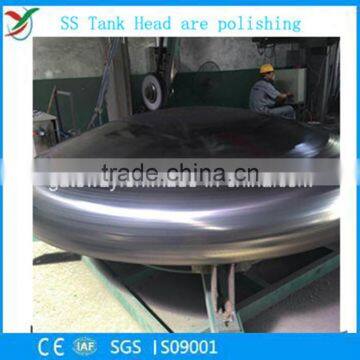 Professional Manufacture Ss Large Horizontal Tank with Thick 8mm